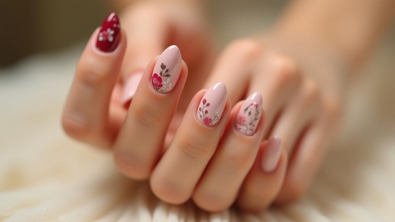 Reka bentuk seni kuku moden