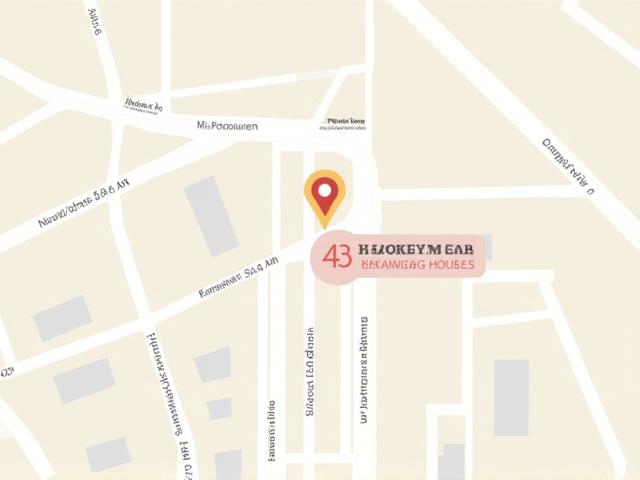 Peta lokasi Aisya Tundra di George Town, Penang